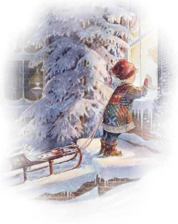 tube vintage noel christmas enfant