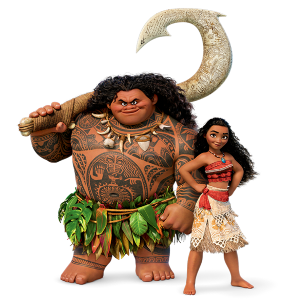 Tubes Dessins animés vaiana