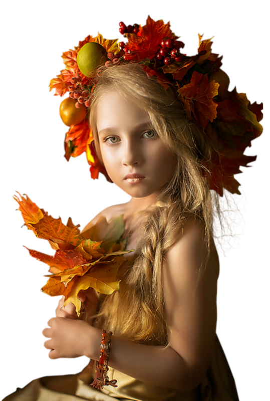 tube png enfant automne child autumn
