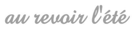 TUBE PNG TEXTE au revoir l'été